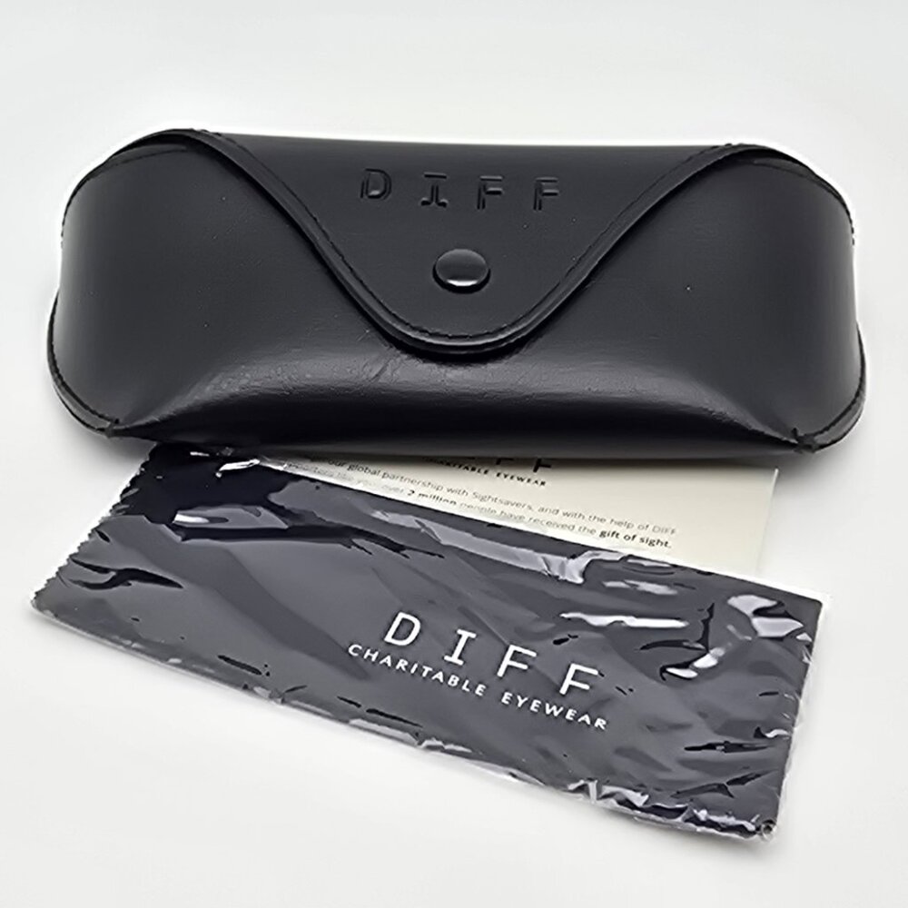 Diff Eyewear Sunday Silver Grey Frame Blue Light … - image 15